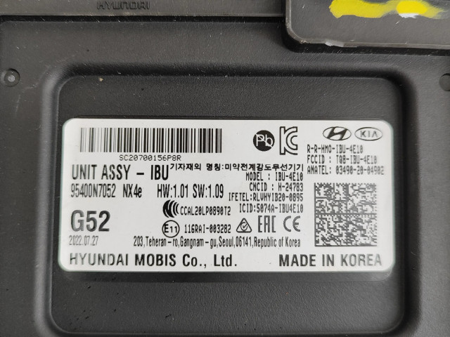 Блок управления 95400N7052, 5074AIBU4E10   Hyundai Tucson IV NX4