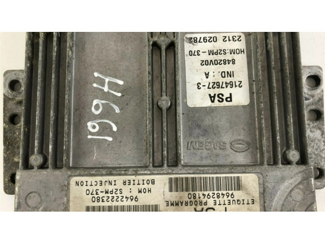 Блок управления 9648294180, H661   Citroen C3