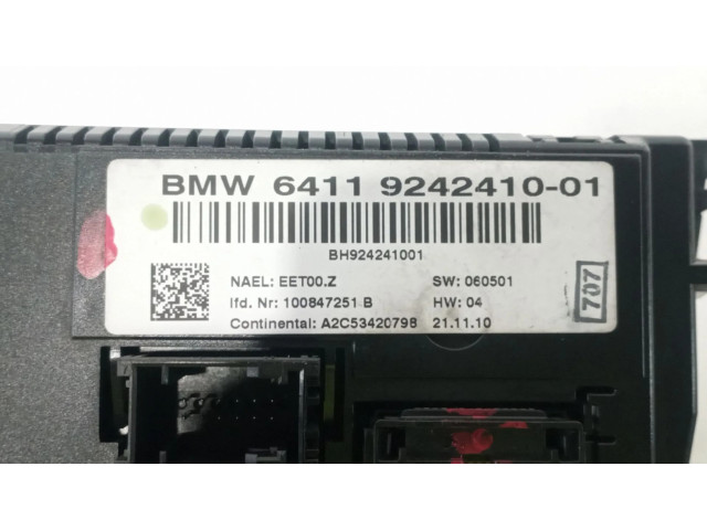 Блок управления климат-контролем 6411924241001   BMW X1 E84