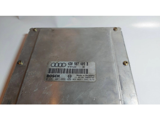 Блок управления двигателя 4D0907409B, 02800868   Audi A8 S8 D2 4D