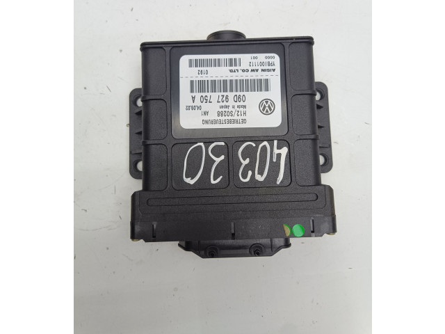 Блок управления коробки передач 09D927750A   Volkswagen Touareg I