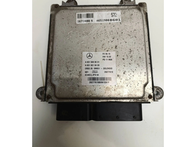 Блок комфорта 28277619, 6519000601   Mercedes-Benz Sprinter W906   