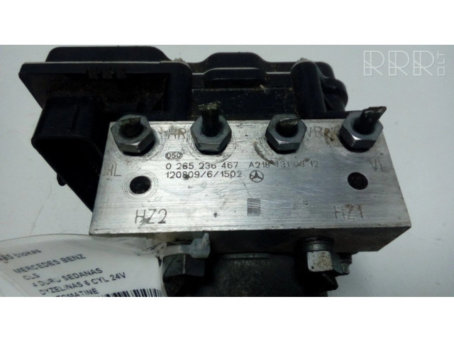 Jednotka ABS A2184310912, 0265236467   Mercedes-Benz CLS C218 X218 2012