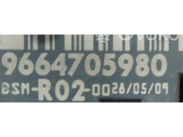 Pojistková skříňka Řídící jednotka BSM 9664705980, 9664705980   Peugeot 407 2007