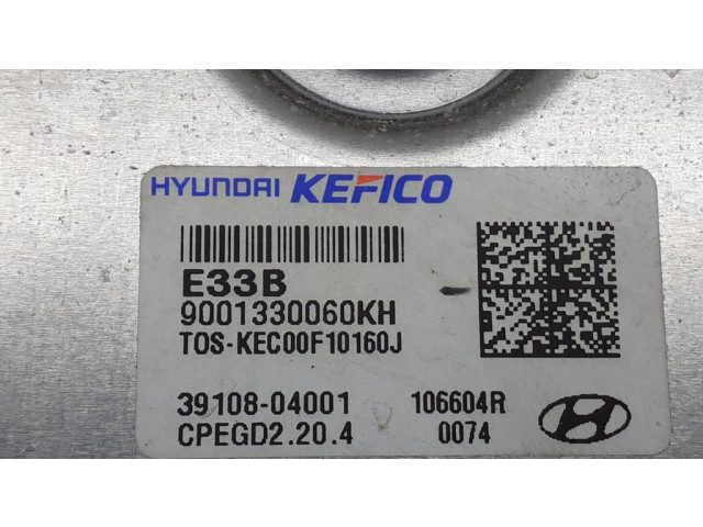 Блок управления двигателя 3910804001, KEC00F10160J   Hyundai Kona