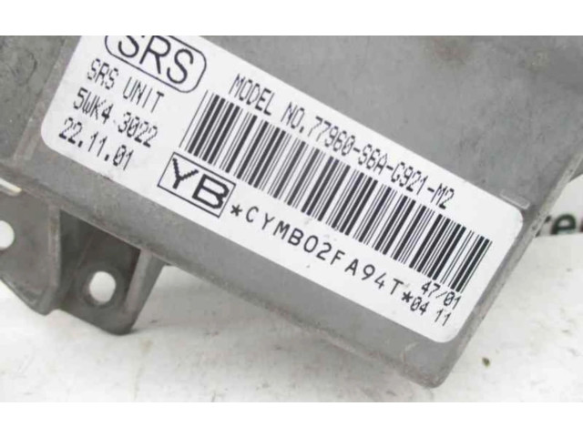 Блок подушек безопасности 77960S6AG921M2   Honda Civic