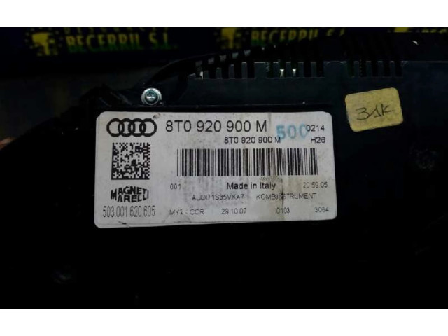 Přístrojová deska  Audi A5 Sportback 8TA 2010 8T0920900M, 8T0920900  