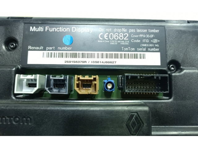 Дисплей    259156379R, IG5014J00627   Renault Zoe