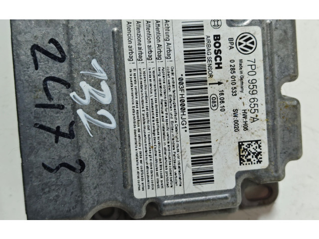 Блок подушек безопасности 7P0959655A, 7P0959655   Volkswagen Touareg II