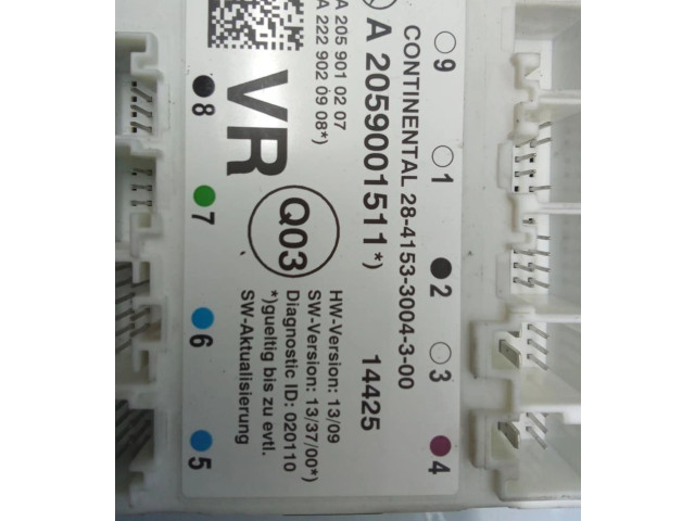 Блок комфорта A2059001511   Mercedes-Benz CL C215   
