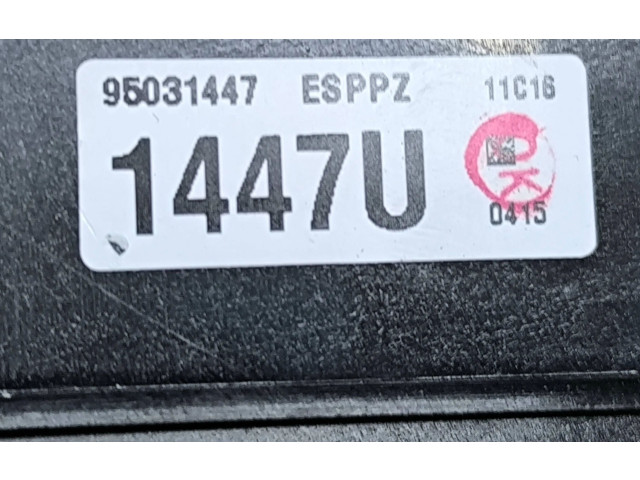   Pojistková skříňka 95031447, 1447U   Chevrolet Captiva 2012
