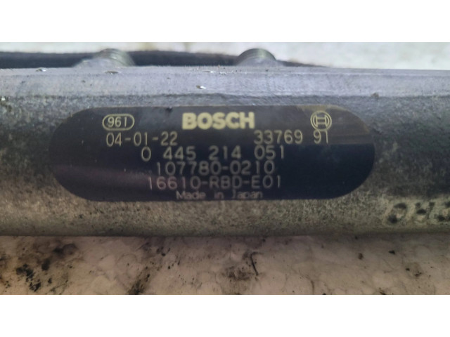 Vstřikovací lišta 16610RBDE01, 1077800210   Honda Accord  pro naftový motor 2.2  