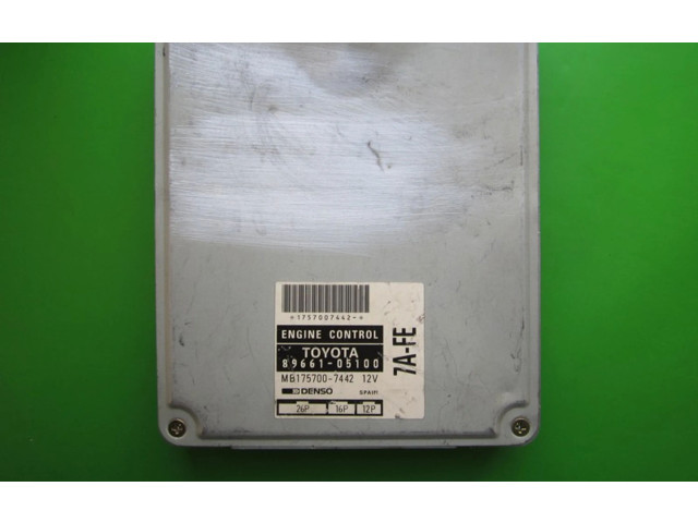 Řídící jednotka 89661-05100, MB175700-7442   Toyota Carina T210 1998