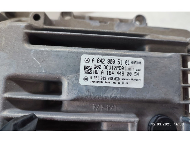 Блок управления A6429005101   Mercedes-Benz GL X166