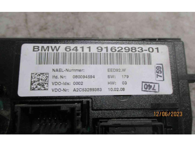 Блок управления климат-контролем 64119199260, 64119199260   BMW 3 E92 E93