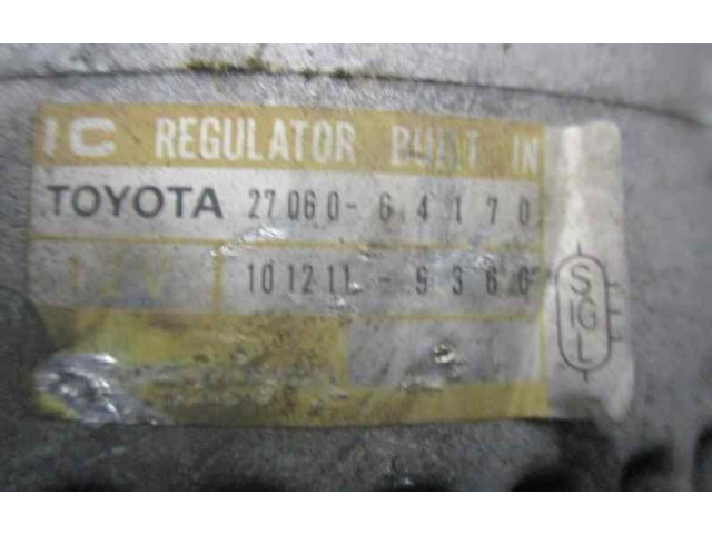 Генератор 2706064170, 1012119360   Toyota Carina T190      