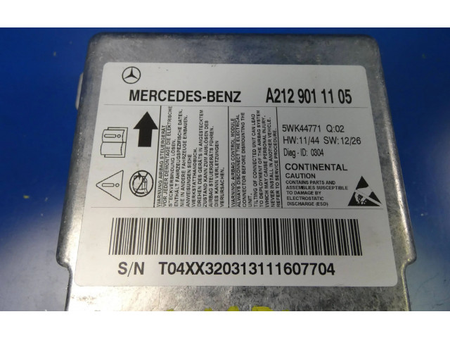 Блок подушек безопасности 5WK44771, A2129011105   Mercedes-Benz E W212