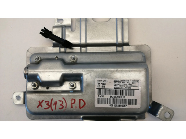 Подушка безопасности двери 30371168B   BMW X3 E83