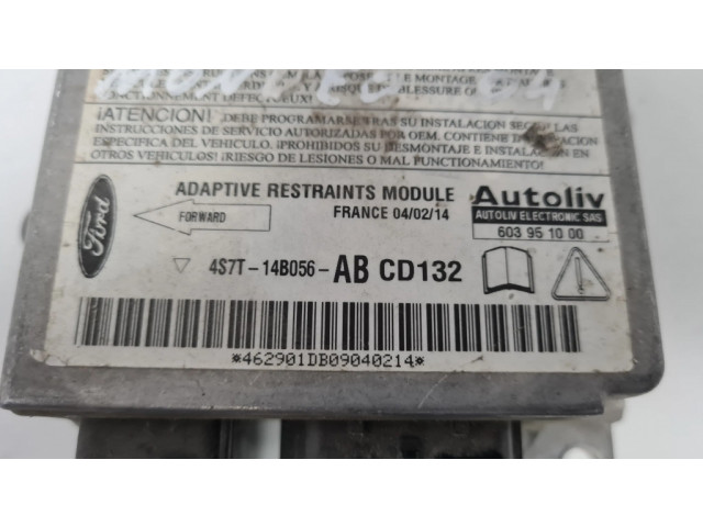 Блок подушек безопасности 4S7T14B056AB, CD132   Ford Mondeo Mk III