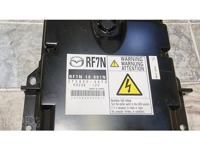 Řídící jednotka RF7N18881N, 2758006670   Mazda 5 2006