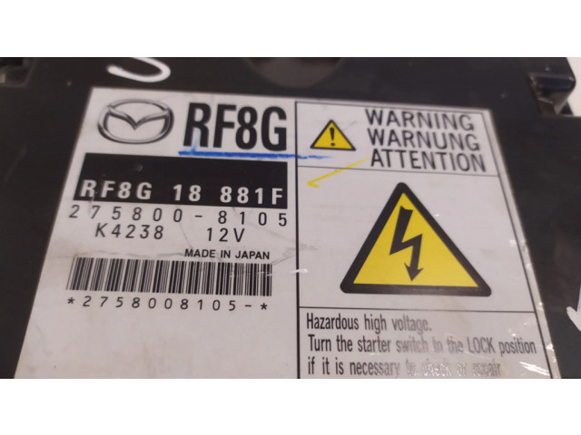 Řídící jednotka RF8G18881F, 2758028105   Mazda 6 2006