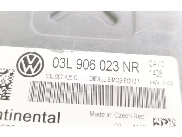 Блок управления двигателя 03L906023NR, 03L906023   Volkswagen Touran II