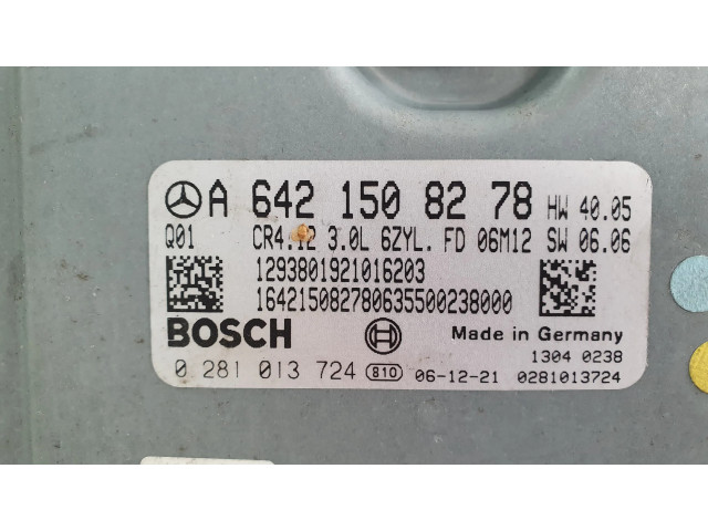 Řídící jednotka A6421508278, 0281013724   Mercedes-Benz E W211 2007