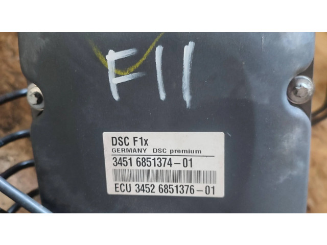 Блок АБС 6851374, 6851376   BMW  5 F10 F11  2009-2016 года