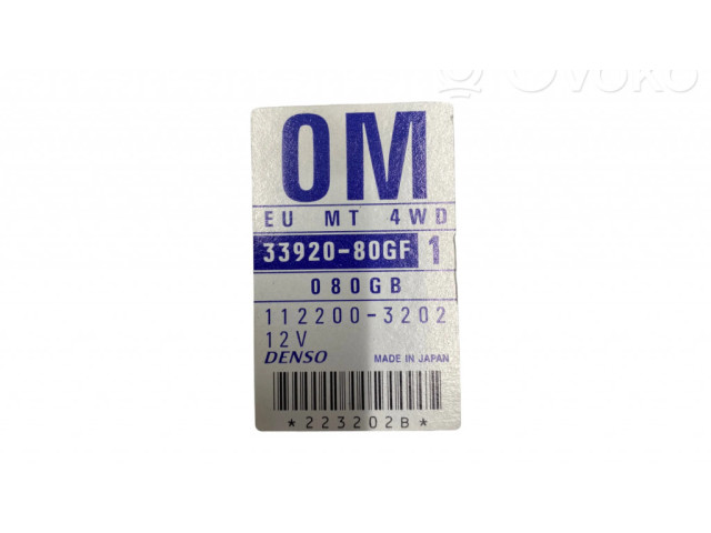 Řídící jednotka 3392080GF, 1122003202   Suzuki Ignis 2007