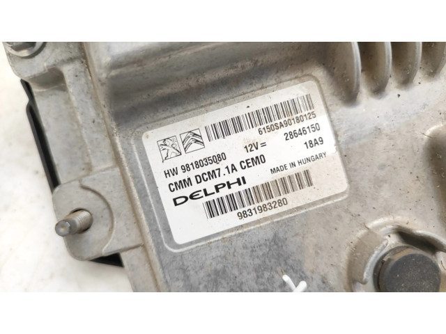 Комплект блоков управления 9818035080, 9831983280   Peugeot Traveller