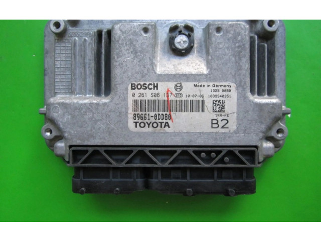 Řídící jednotka 89661-0DD80, 0261S06137   Toyota Yaris 2010