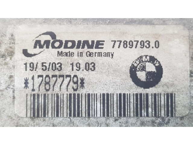 Интеркулер  17517793370, 7793370   BMW X3 E83 2.0