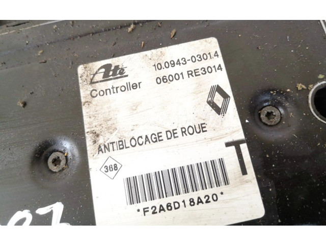Блок управления АБС 10094303014, 06001RE3014   Renault Laguna I