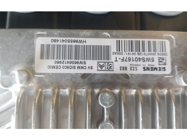 Řídící jednotka 9656412980, 9656412980   Peugeot 407 2004