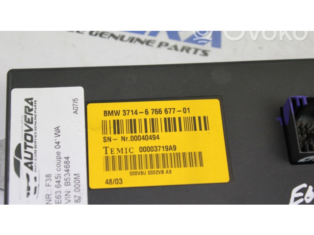 Блок управления 6766677   BMW 6 E63 E64