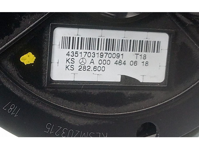 Полоса надувных подушек (кольцо srs) Mercedes-Benz CLK A209 C209  2002 - 2009 года A0004640618      