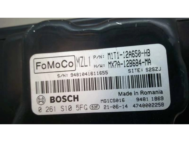 Блок управления двигателя M1T112A650HB, 0261S105FG   Ford Puma