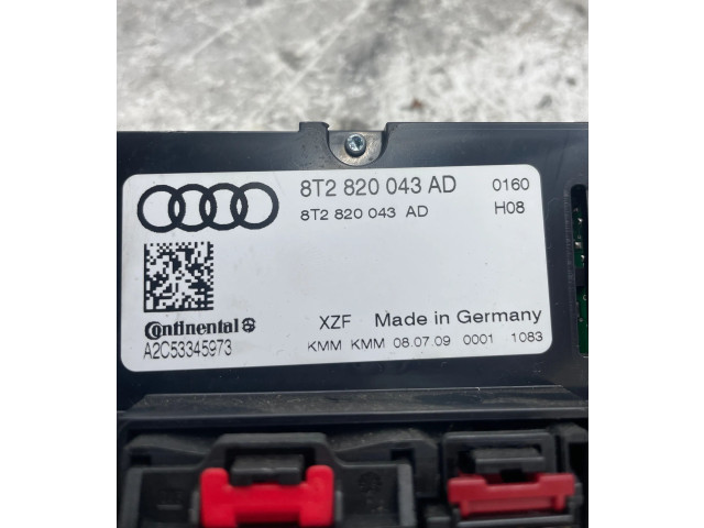 Блок управления климат-контролем 8T2820043AD, A2C53345973   Audi Q5 SQ5