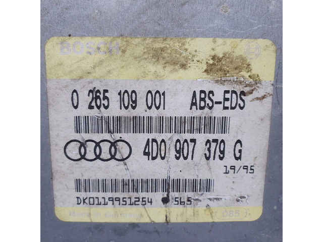 Блок управления АБС 4D0907379G, 0265109001   Audi A8 S8 D2 4D