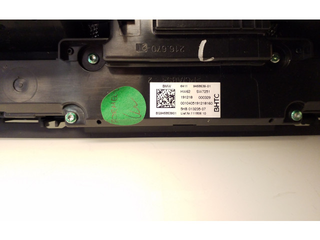 Блок управления климат-контролем 6411945853901, 945853901   BMW X7 G07