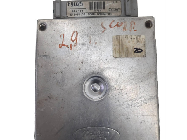 Блок управления 90GB12A650BA, F9D25   Ford Scorpio