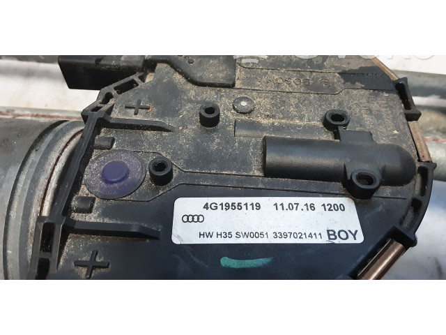 Механизм стеклоочистителей (трапеция) 4G1955119, 4G1955023A    Audi A6 C7