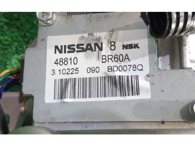 Руль Nissan Qashqai+2  2008 - 2010 года 48810BR60A      