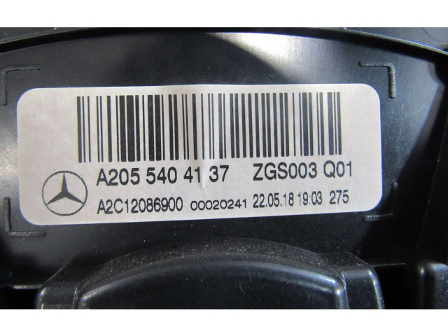 Přístrojová deska  Mercedes-Benz C W205 2017 A2055404137, A2C12086900  