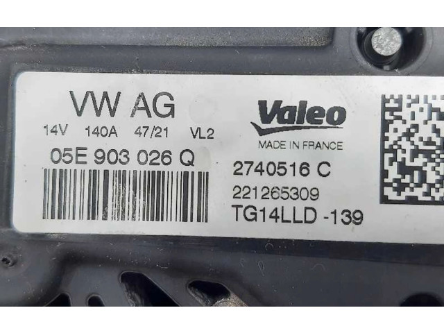 Pojistková skříňka Генератор 05E903026Q, 2740516C   Audi A1 2022