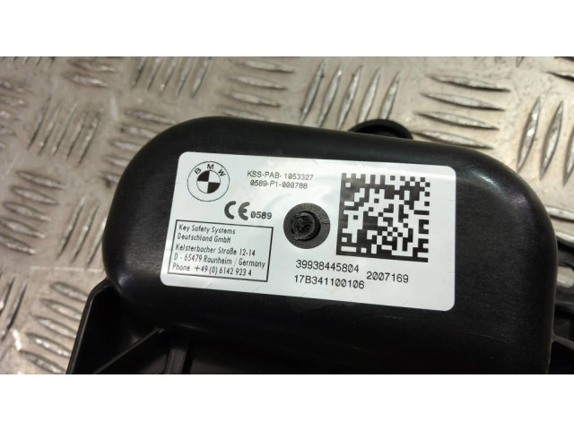 Подушка безопасности пассажира 9384458, 39938445804   BMW X2 F39