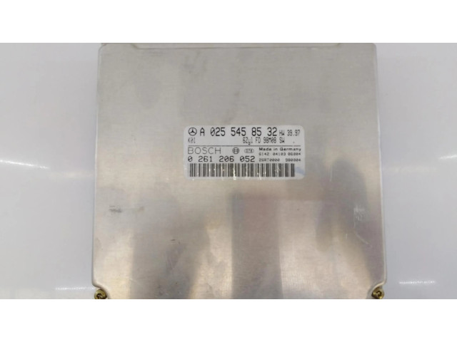 Блок управления двигателя A0255458532, 0261206052   Mercedes-Benz CLK A208 C208