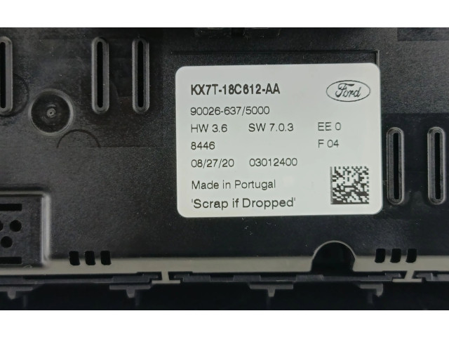 Блок управления климат-контролем KZ7T18C612AA   Ford Focus