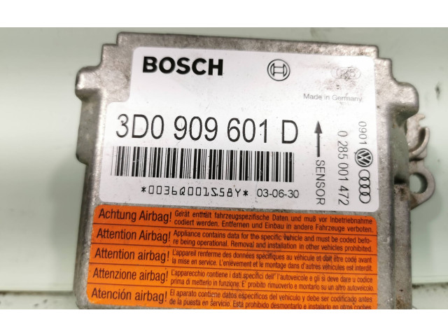 Блок подушек безопасности 3D0909601D, 0036Q001S58Y   Volkswagen Touareg I