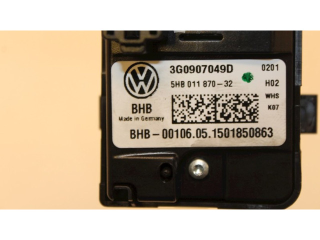 Блок управления климат-контролем 3G0907049D, 3G0907049D   Volkswagen Cross Touran II
